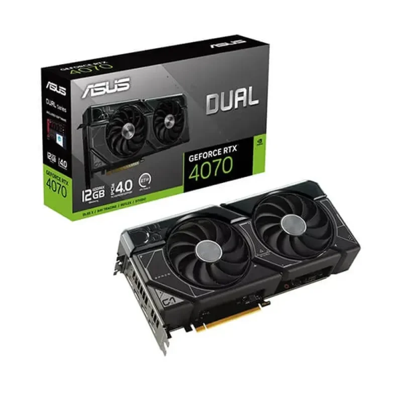 asus rtx 4070 dual 12gb graphics card