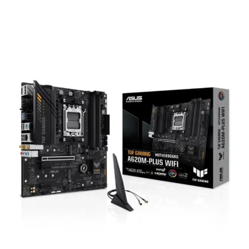 asus tuf a620m plus wifi ddr5 amd motherboard