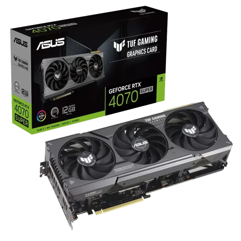 asus tuf gaming rtx 4070 super 12gb graphics card