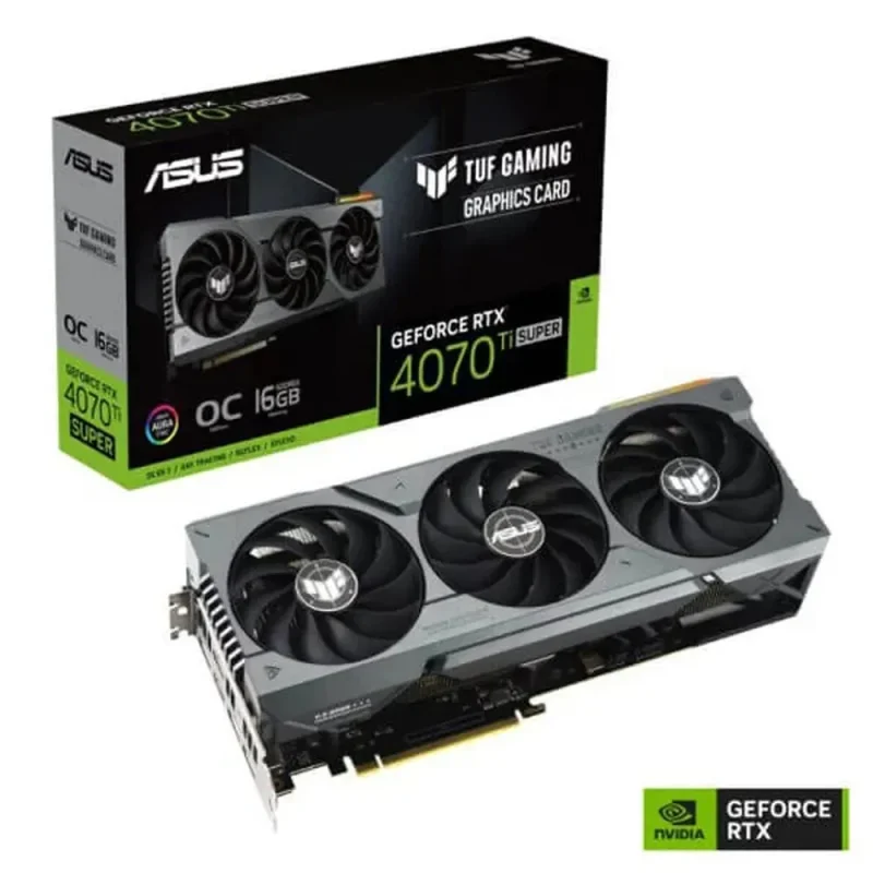 asus tuf gaming rtx 4070 ti 16gb oc graphics card