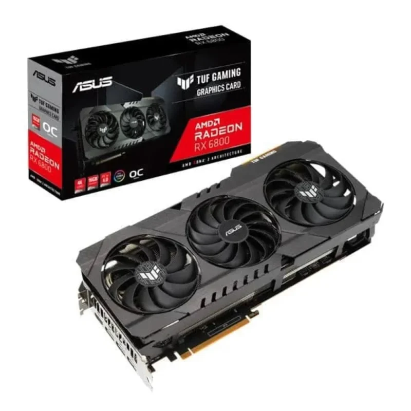 asus tuf gaming rx 6800 oc 16gb gpu