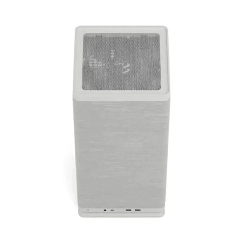 compact light gray fractal design m itx mini tower cabinet