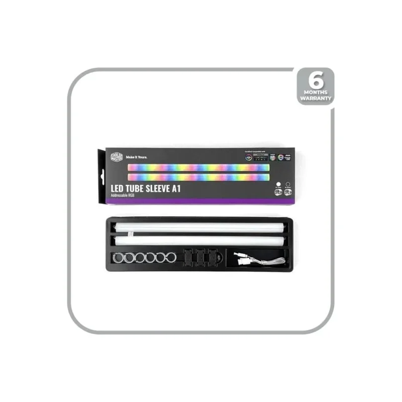 cooler master a1 argb led tube sleeve