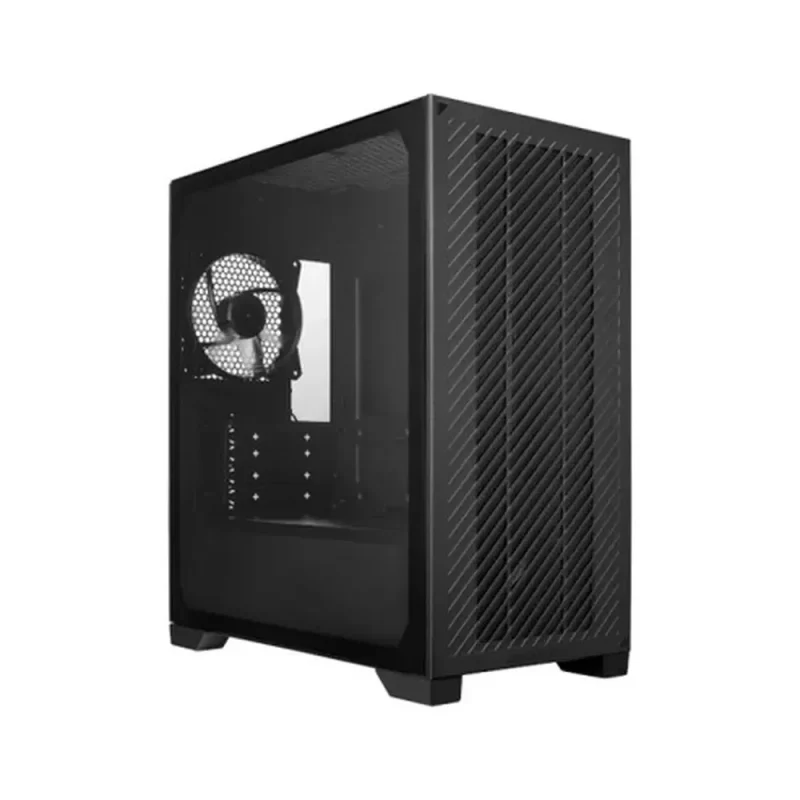 cooler master elite 301 lite argb black mid tower case