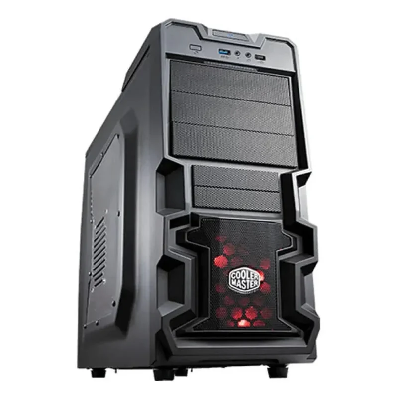 cooler master k380 atx mid tower case black