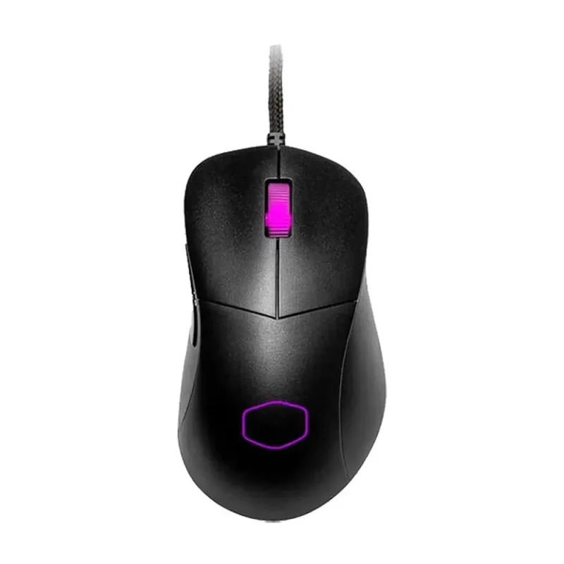 cooler master mm730 wired ergonomic gaming mouse 16000dpi 6 macro buttons black