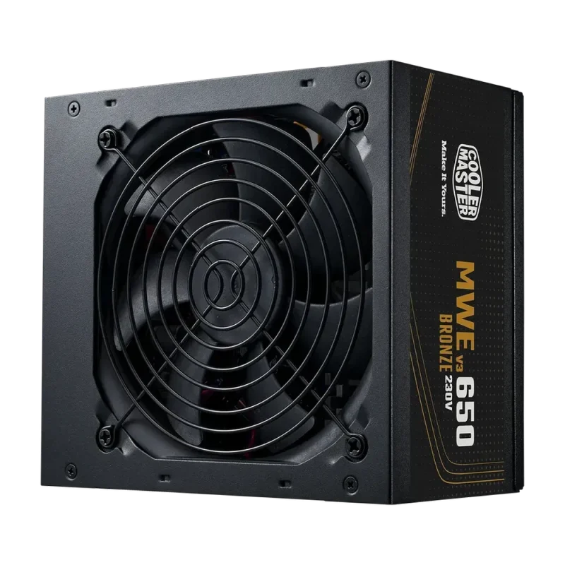 cooler master mwe 650w bronze psu atx 3 1 non modular