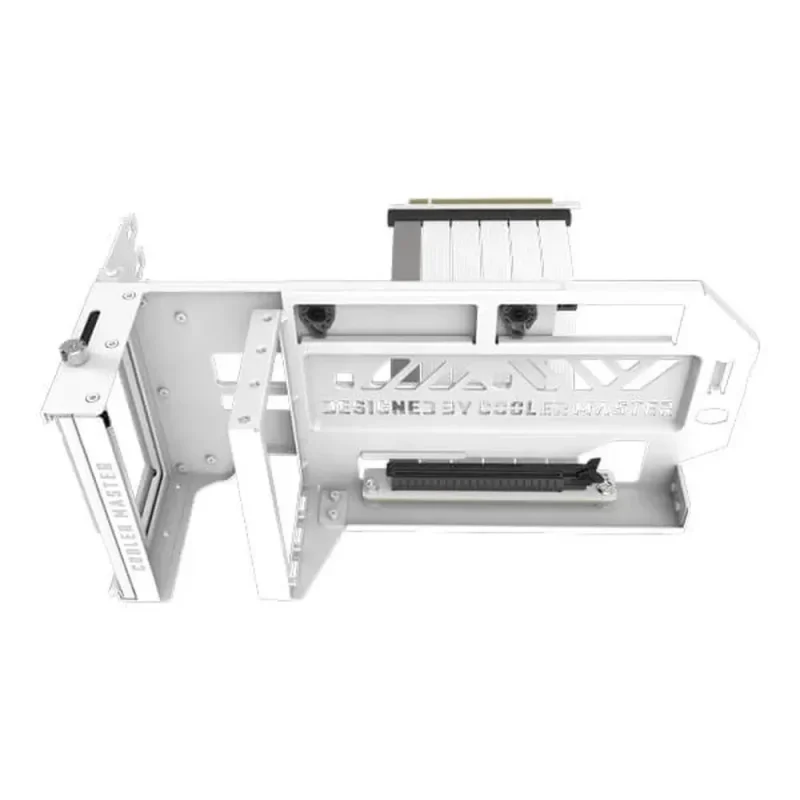 cooler master vertical gpu holder kit v3 white pcie 4 0 riser for e