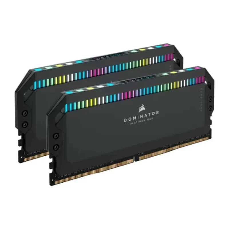 corsair dominator platinum rgb 32gb 6000mhz ddr5 ram kit 2x16gb black