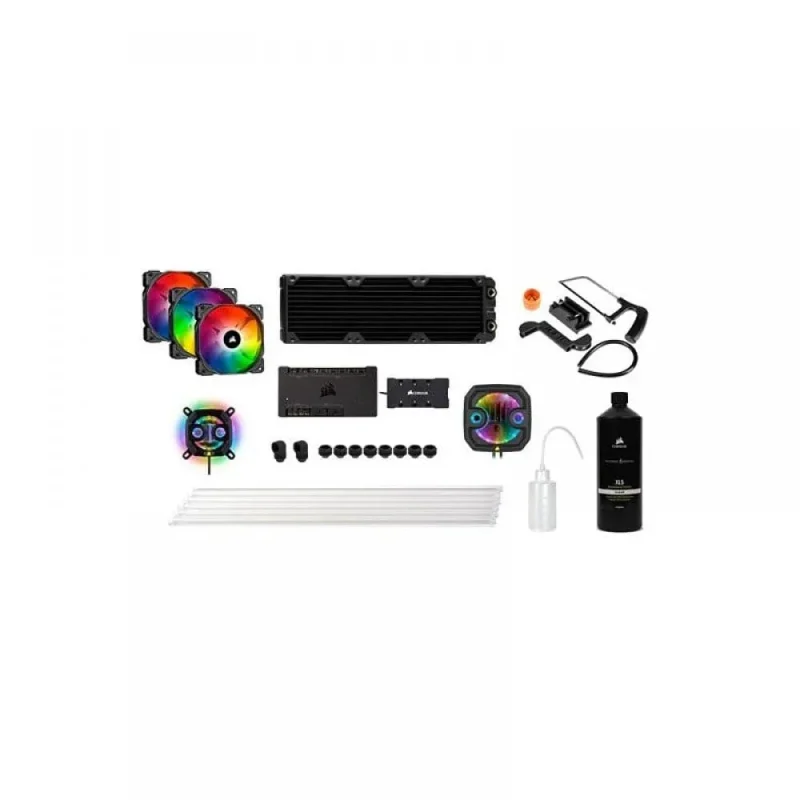 corsair icue xh303i rgb pro water cooling kit black