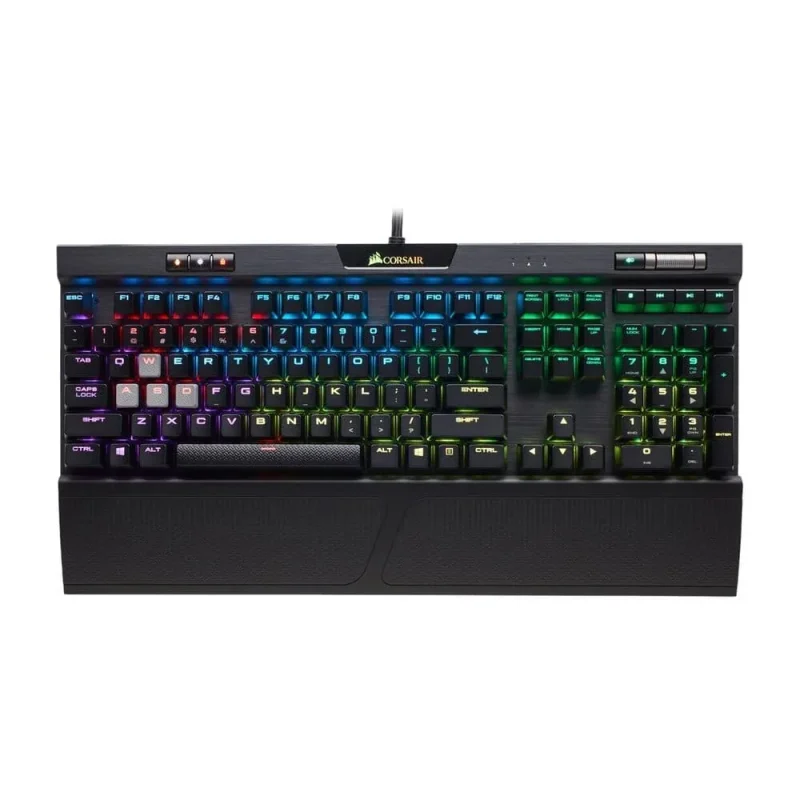 corsair k70 rapidfire mechanical gaming keyboard mx speed switch black ch 9101024 na