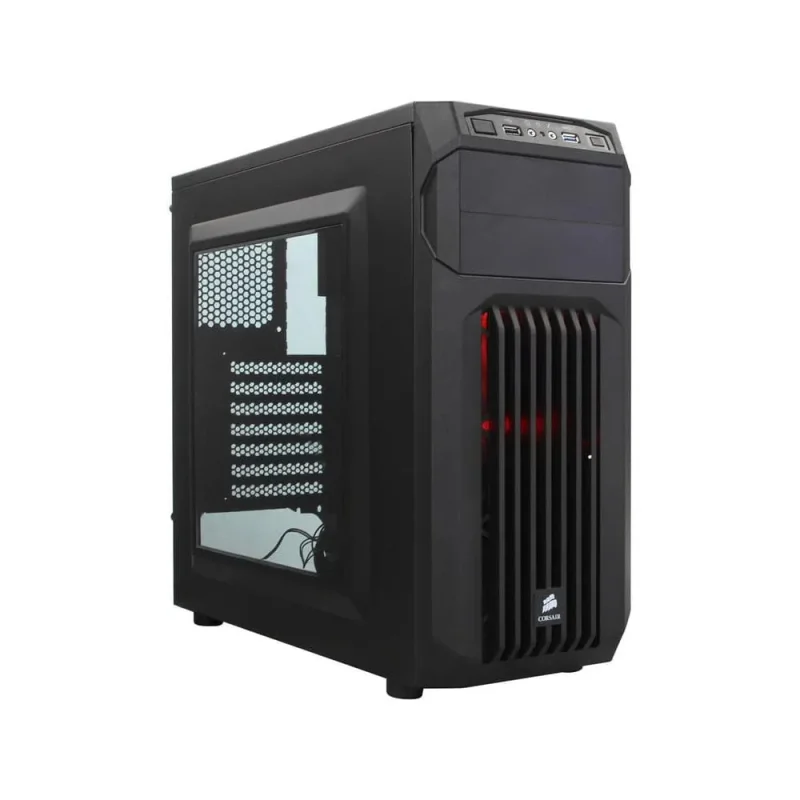 corsair spec 01 red led atx mid tower case black