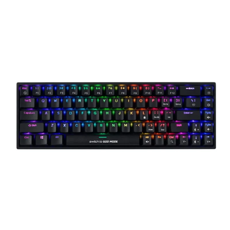 cosmic byte cb gk 40 artemis 68 keys rgb wireless mechanical gaming keyboard blue switch black