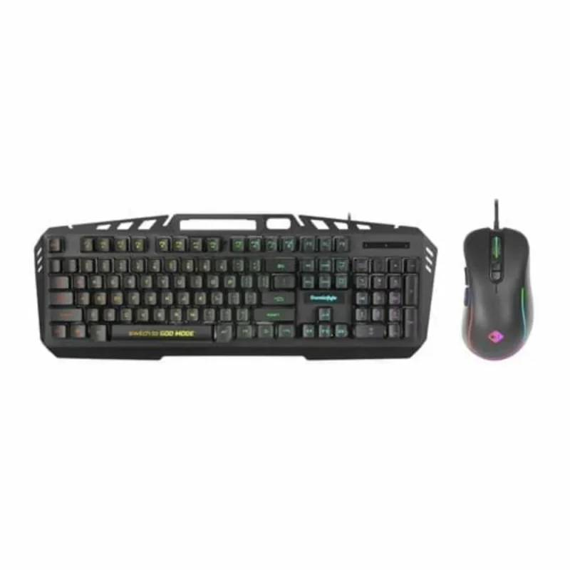 cosmic byte dragonfly gaming keyboard mouse combo black