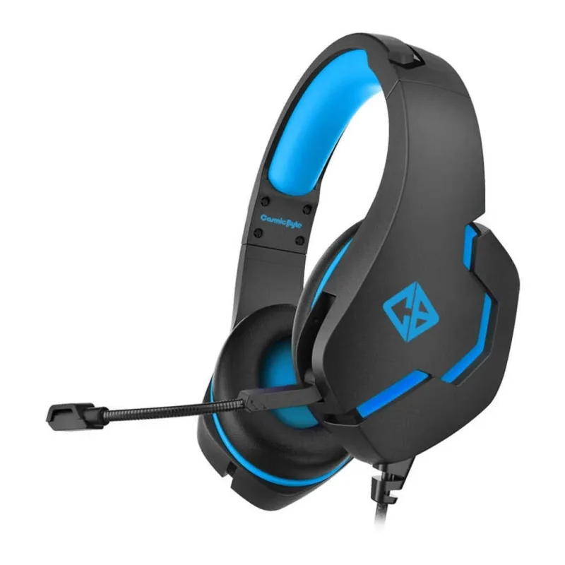 cosmic byte stardust wired gaming headset blue pc ps4 ps5 mac