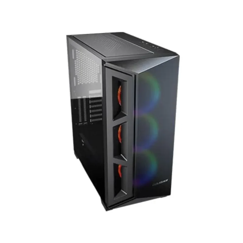 cougar darkblader x5 rgb mid tower pc case black