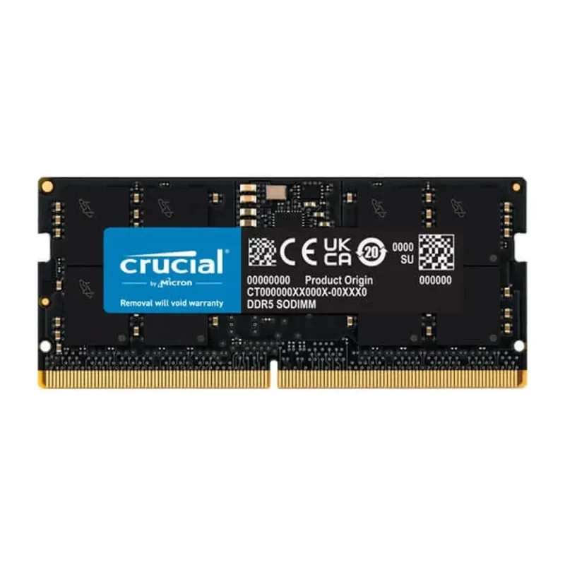 crucial 16gb 5200mhz ddr5 laptop ram