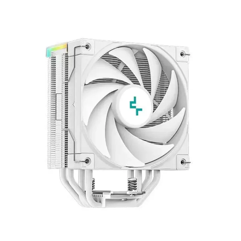 deepcool ak400 white argb 120mm tower cpu cooler