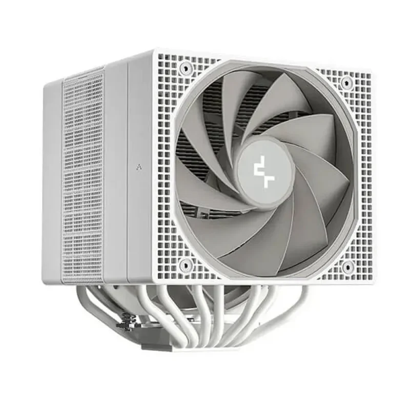 deepcool assassin iv 140mm dual tower cpu cooler white