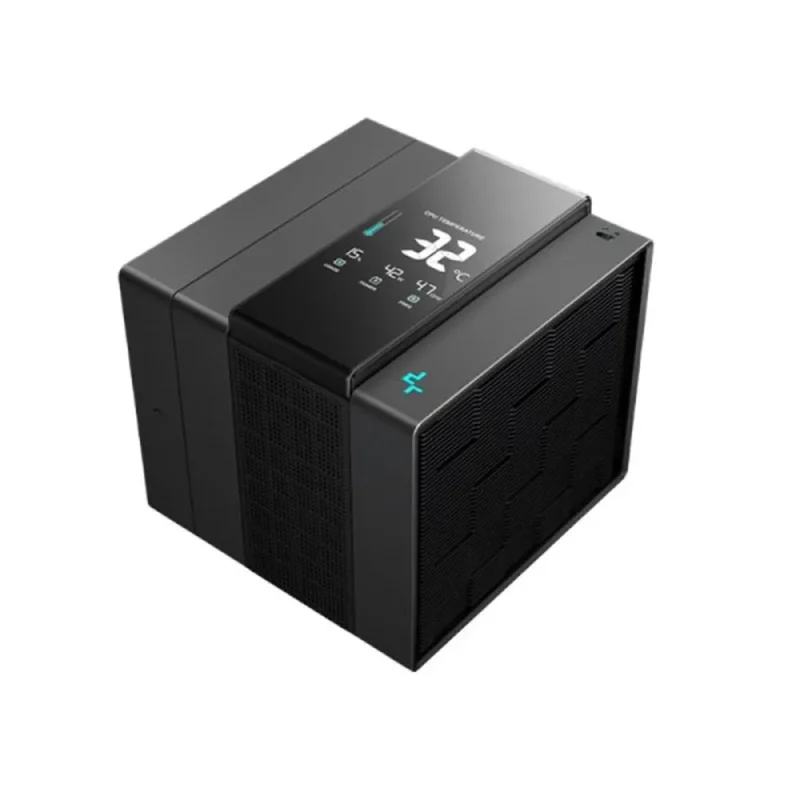 deepcool assassin iv black tower air cooler digital vc vision