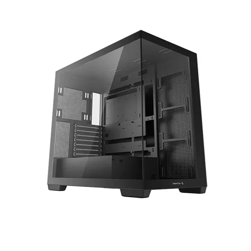 deepcool cg580 black atx mid tower gaming case