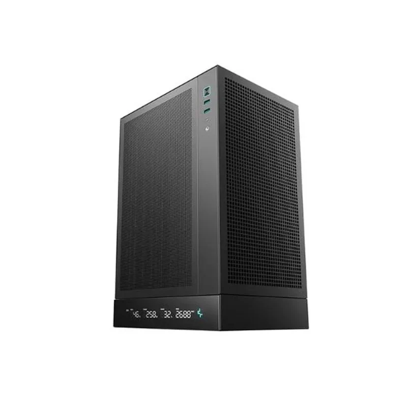 deepcool ch170 m itx mini tower case black