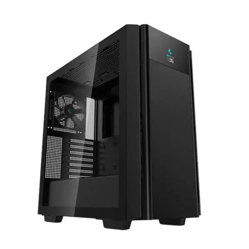 deepcool ch510 mesh eatx mid tower pc case black