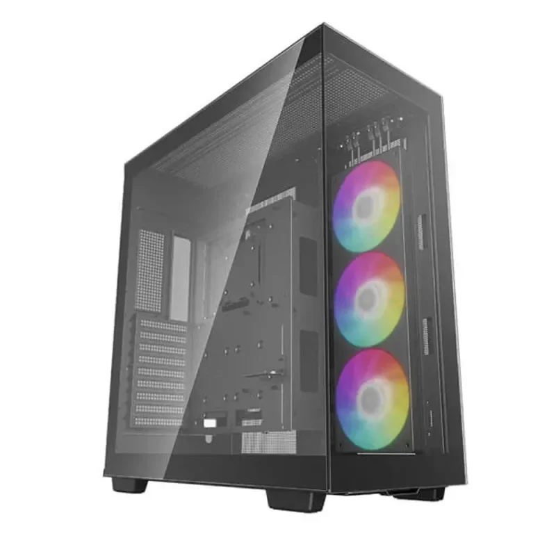 deepcool ch780 argb eatx full tower pc case black