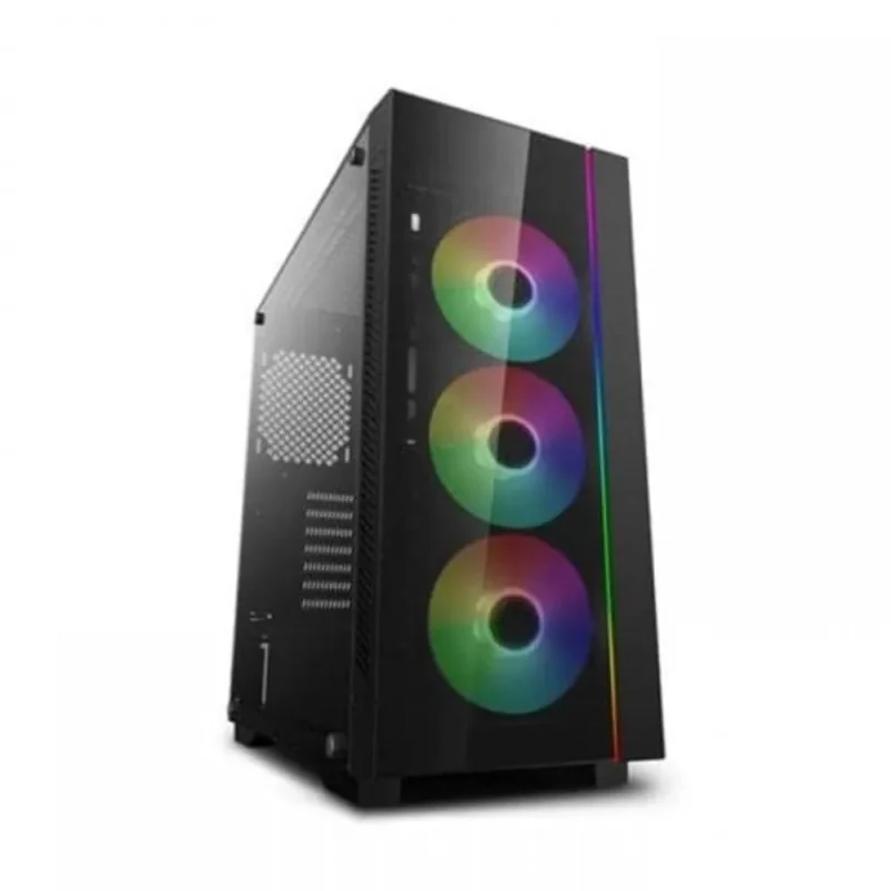 deepcool matrexx 55 v3 eatx mid tower case with rgb black