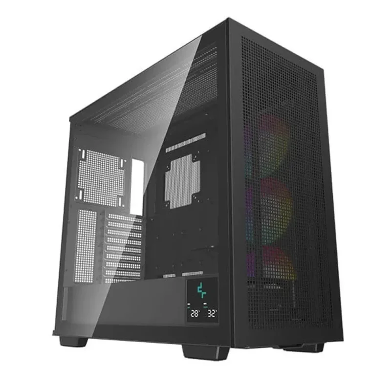 deepcool morpheus black argb full tower eatx case