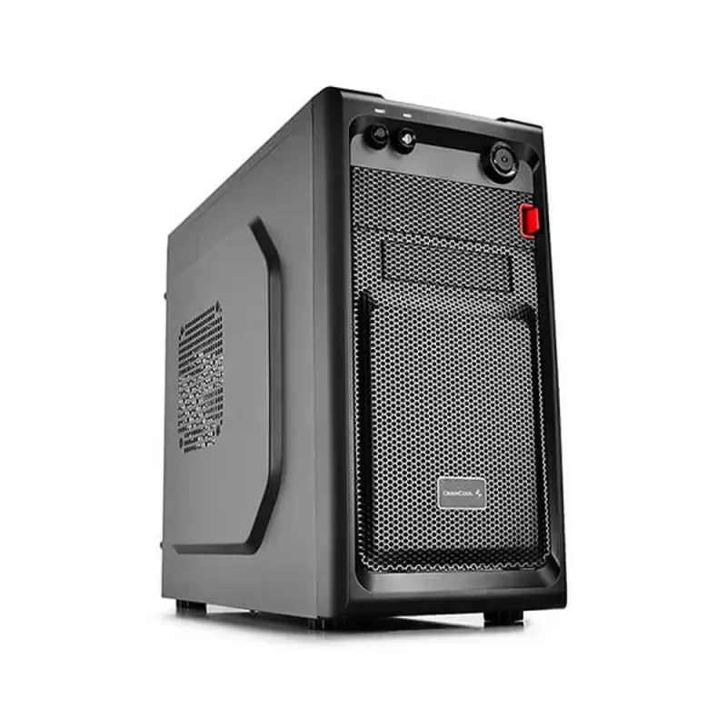 deepcool smarter black mini tower case for