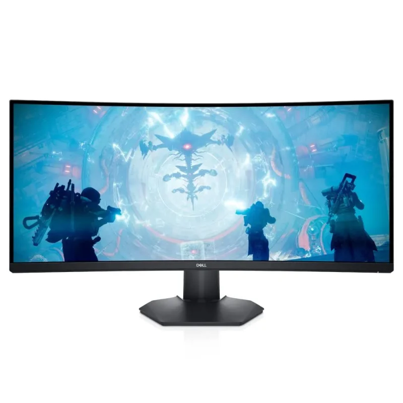 dell s3422dwg 34 qhd 144hz curved gaming monitor 99 srgb 2ms amd freesync