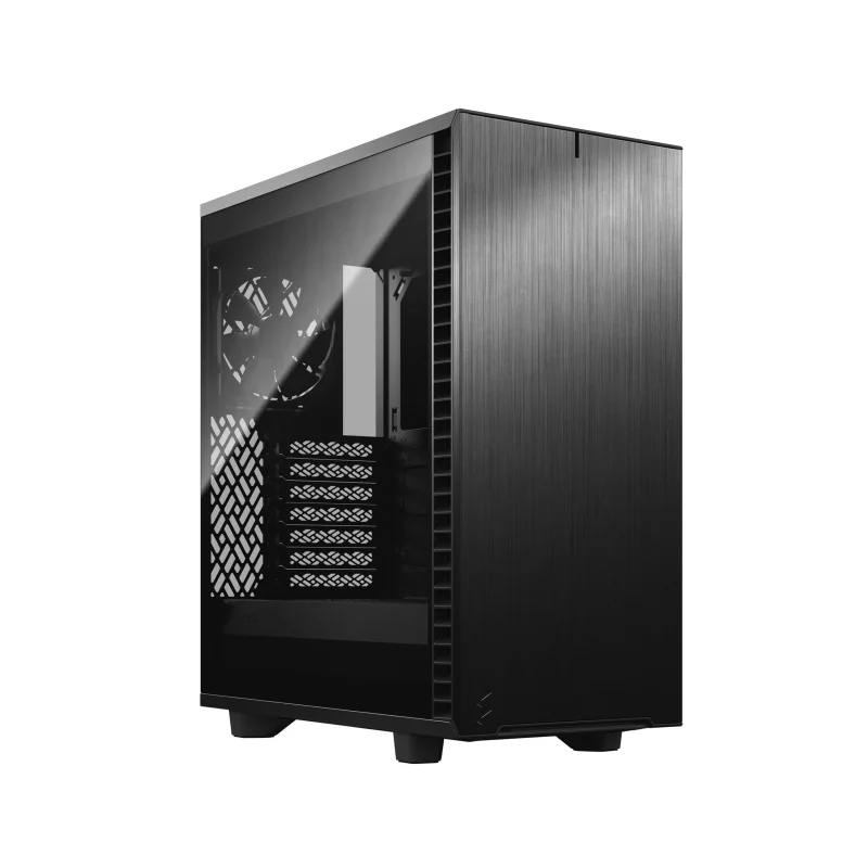 fractal design define 7 compact atx mid tower case dark tint