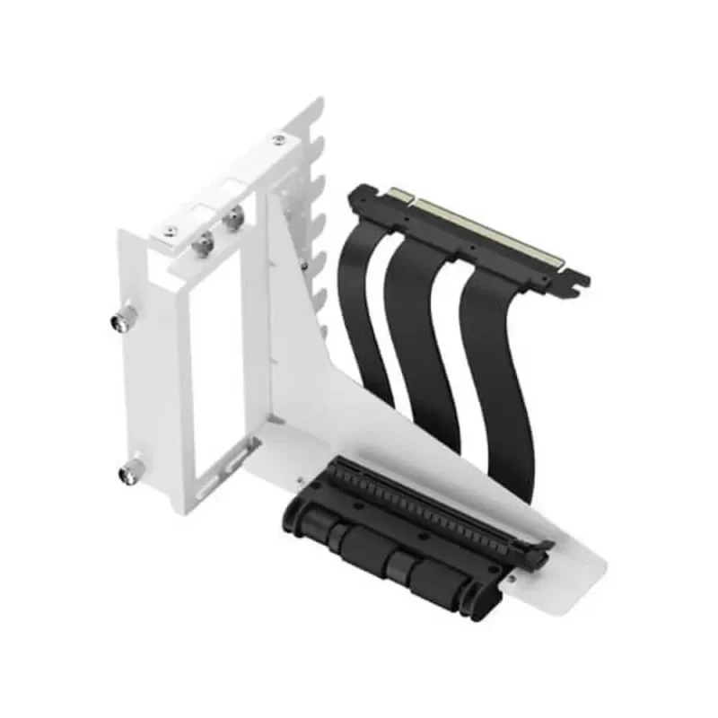 fractal design flex 2 pcie 4 0 vertical gpu bracket kit white