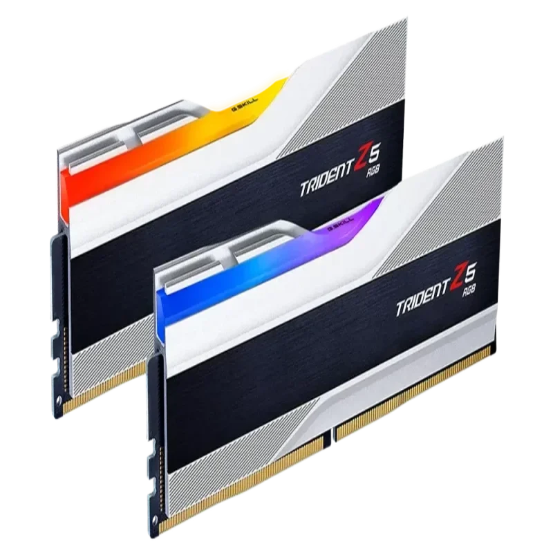 g skill trident z5 64gb 6000mhz ddr5 rgb ram kit 32gbx2 white