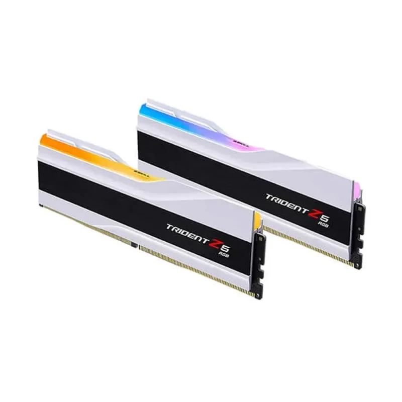 g skill trident z5 64gb ddr5 6000mhz rgb ram 32gbx2 cl36 white