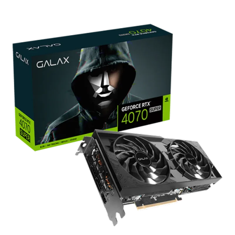 galax geforce rtx 4070 super 12gb oc graphics card