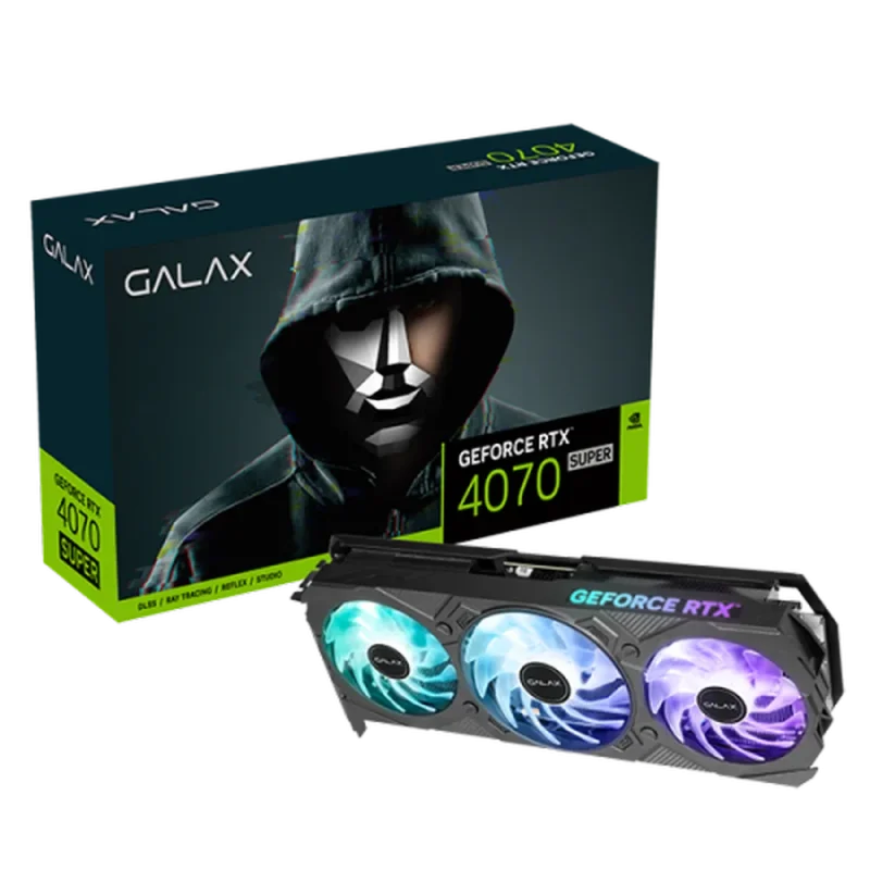 galax rtx 4070 super 12gb gpu 1 click oc