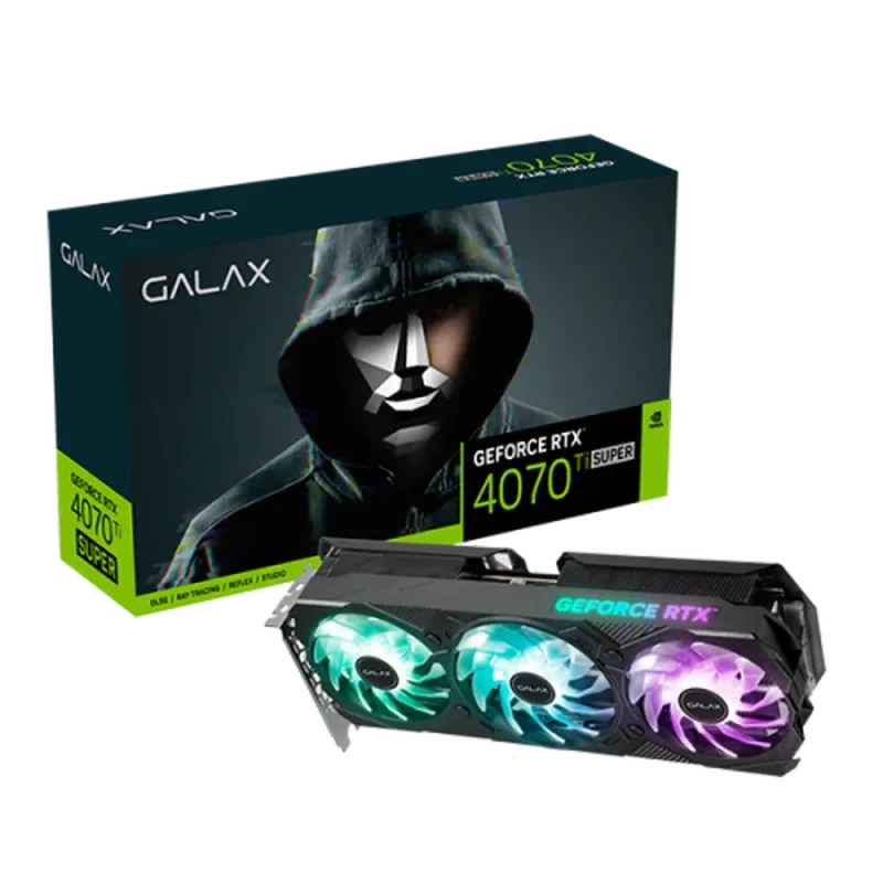 galax rtx 4070 ti super ex gamer 16gb gpu 1 click oc