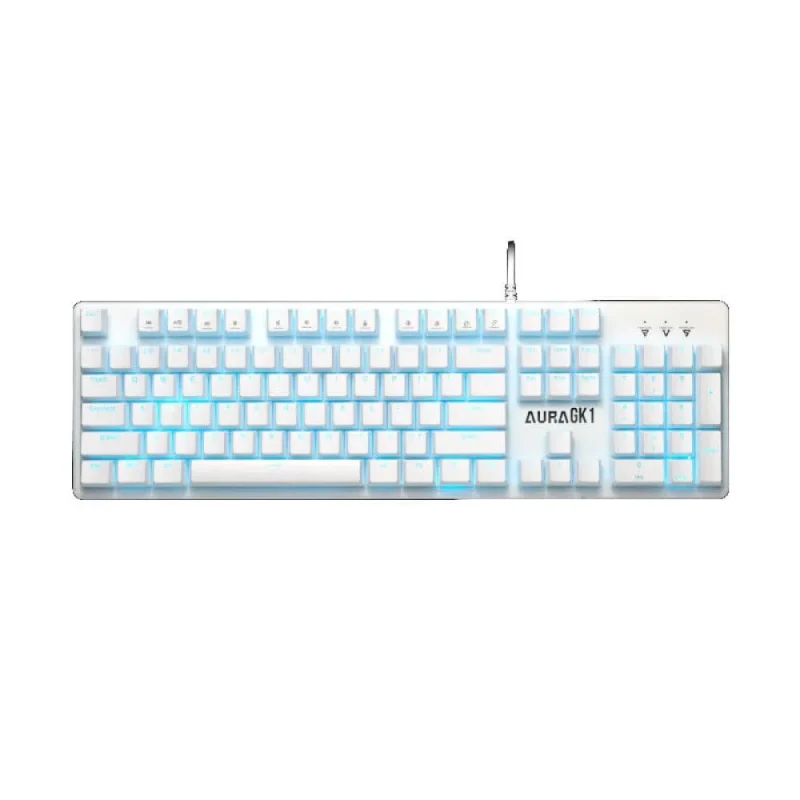 gamdias aura gk1 white mechanical gaming keyboard