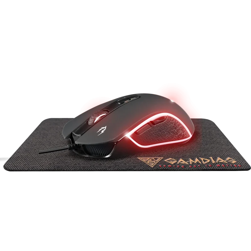 gamdias zeus e3 nyx e1 gaming mouse pad bundle