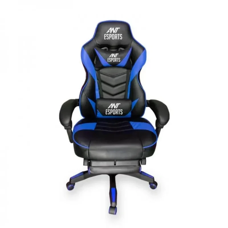 gamex royale blue black gaming chair by ant esports