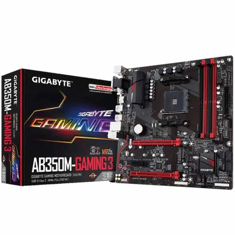 gigabyte ab350m gaming 3 ddr4 amd motherboard