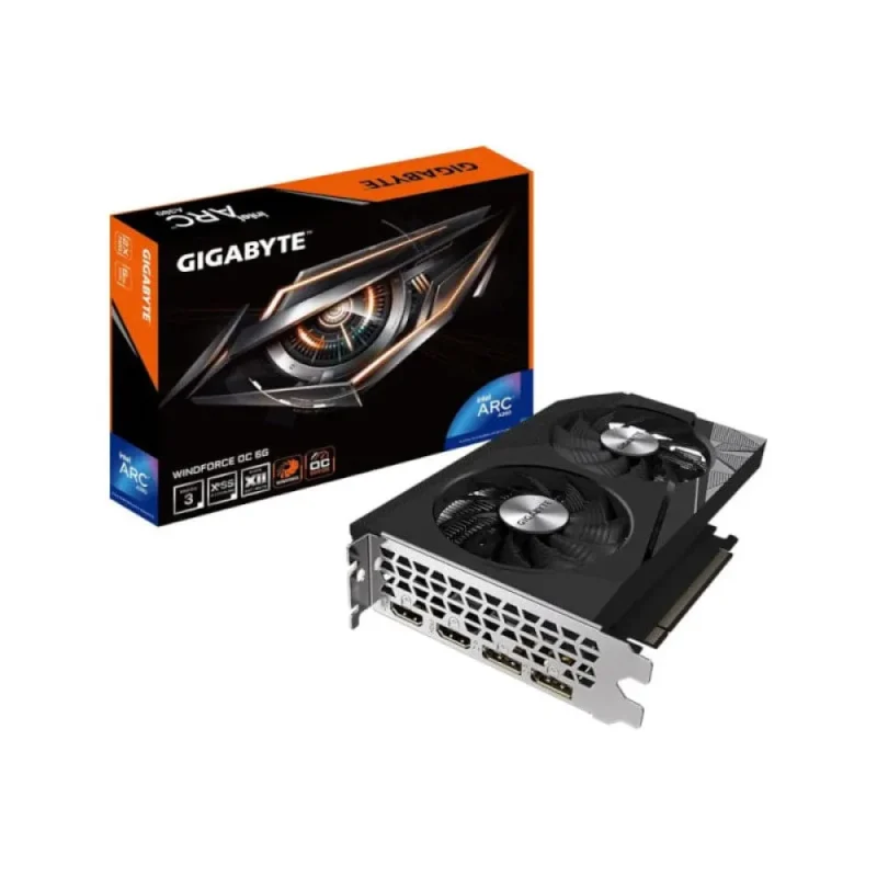 gigabyte arc a380 windforce oc 6gb graphics card