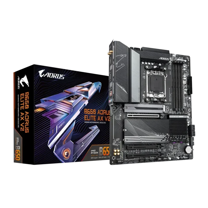 gigabyte b650 aorus elite ax v2 ddr5 amd motherboard