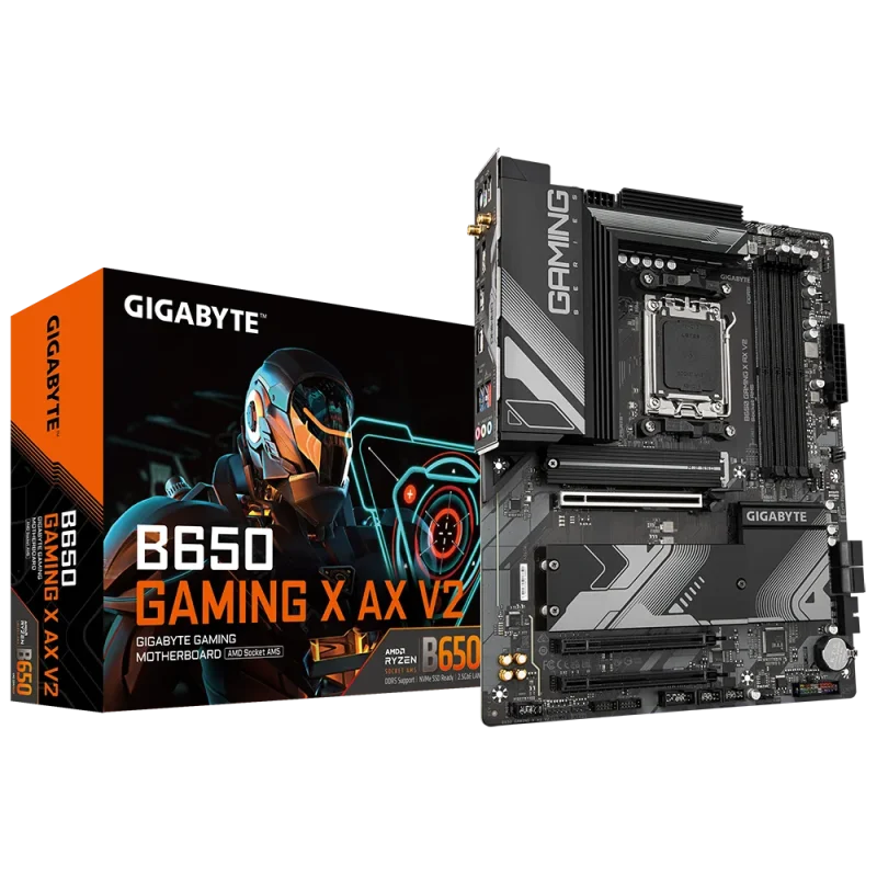 gigabyte b650 gaming x ax ddr5 motherboard black