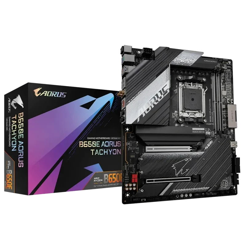 gigabyte b650e aorus tachyon wifi ddr5 intel motherboard