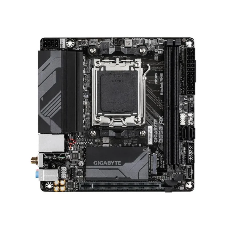 gigabyte b650i ax ddr5 am4 mini itx motherboard