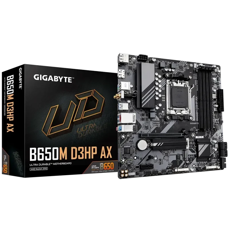 gigabyte b650m d3hp ax ddr5 amd motherboard