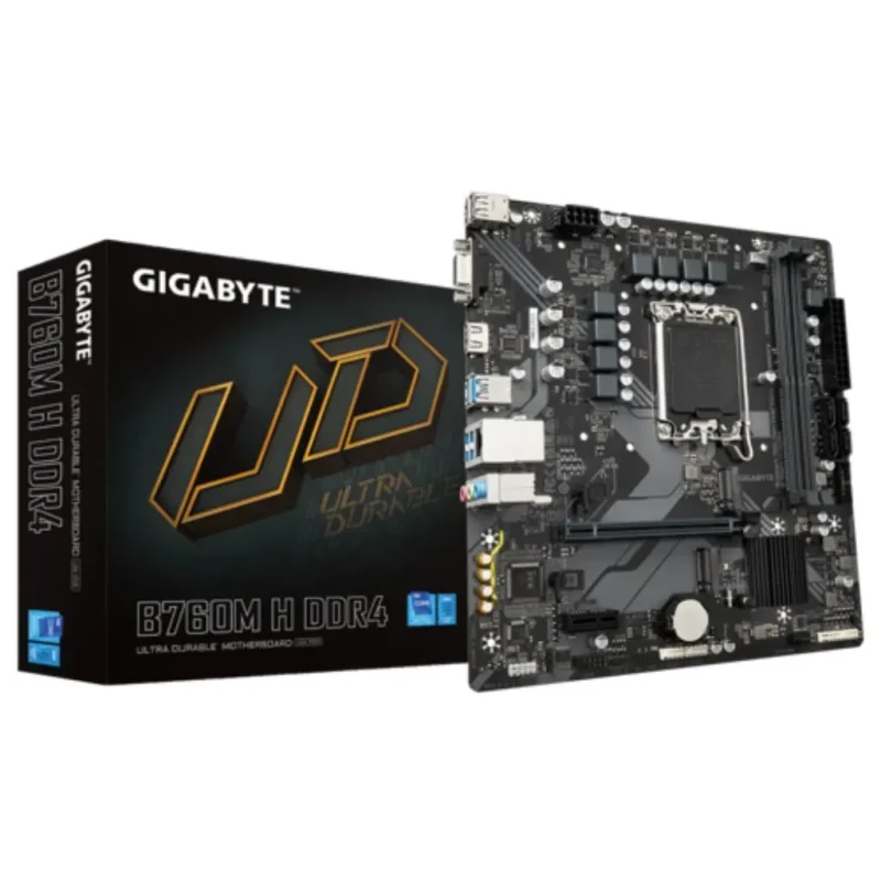 gigabyte b760m h ddr4 intel motherboard